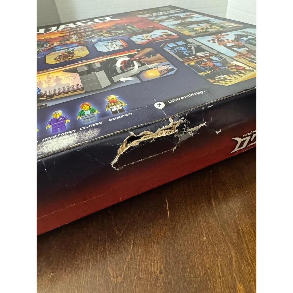 LEGO 70751 Temple of Airjitzu Retired Incomplete Set w/ Box No Manual